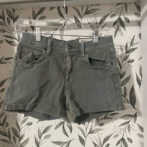 Cosmic Blue Love Jodie Distressed Shorts